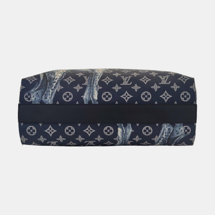 Louis Vuitton x Chapman Brothers Giraffe Tote Navy Monogram Canvas with Strap