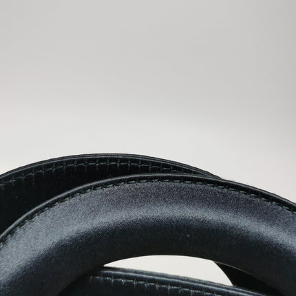 Lady Dior Mini Black Silk with Crystals Silver Hardware