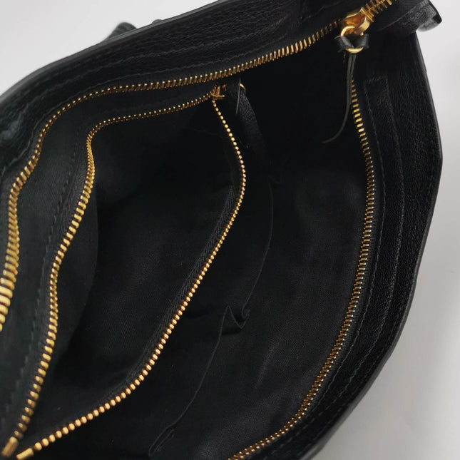 Sold Balenciaga City Bag Black with Gold hardware Small Crossbody Bag