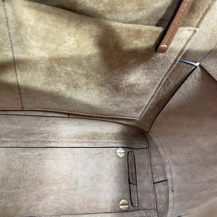 Bottega Veneta Arco Tote Bag Medium Tan Brown Leather 33