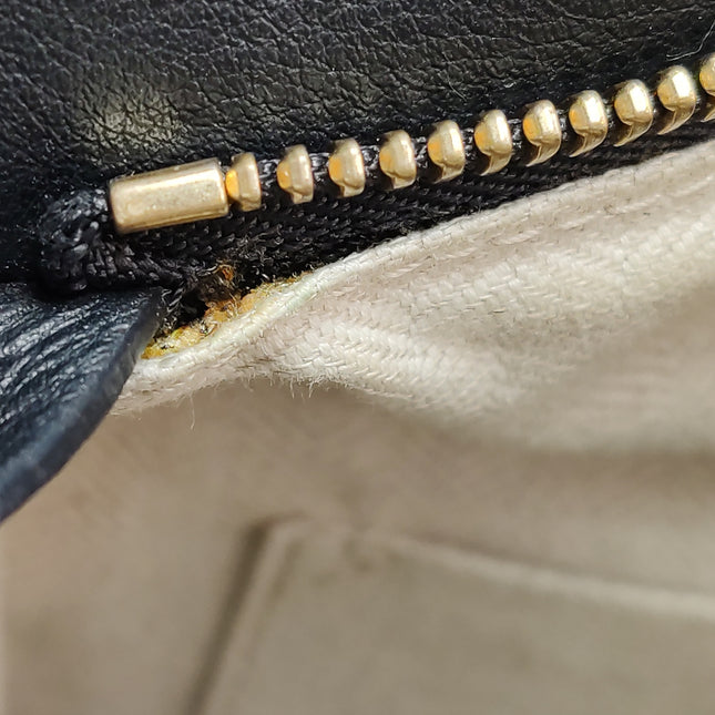 Loewe Puzzle Medium Tricolor Black Yellow Calfskin leather bag