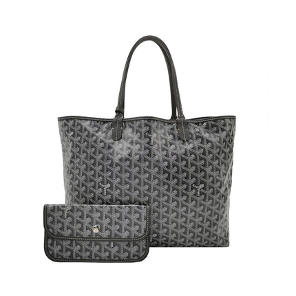 Goyard Saint Louis PM Tote Medium Grey Goyardine Canvas 2023