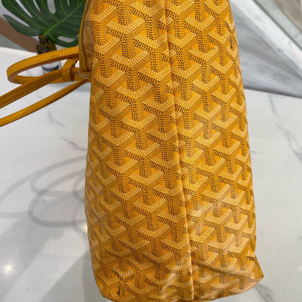 Sold Goyard Saint Louis Tote 2014 PM Medium Yellow