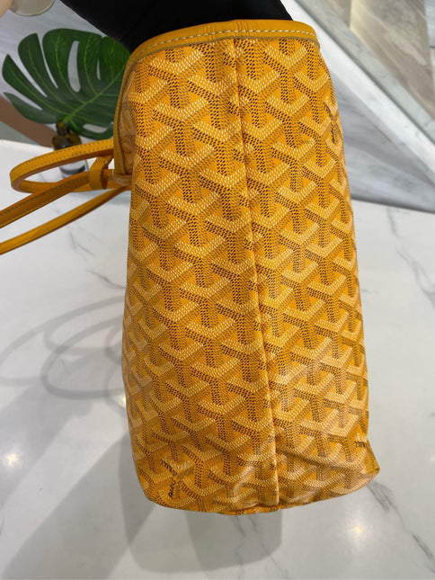 Sold Goyard Saint Louis Tote 2014 PM Medium Yellow