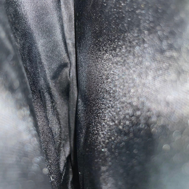 Dior Montaigne Chris 1947 Black Leather Cadillac Poker Print Bejeweled Shoulder Bag