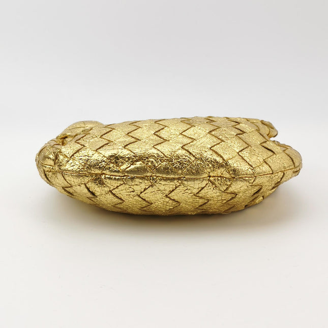 Bottega Veneta Jodie Mini Gold Leather Rare