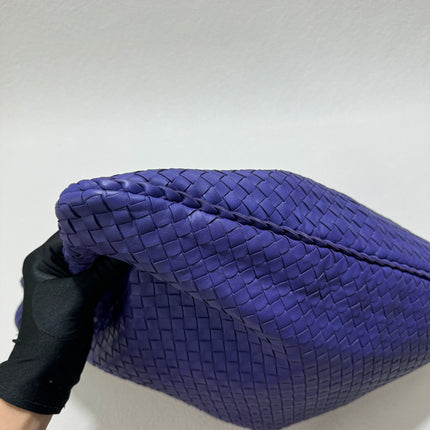 Sold Bottega Veneta Hobo Bag Large Purple Leather 50cm