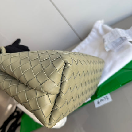 Bottega Veneta Small Andiamo Travertine Handbag
