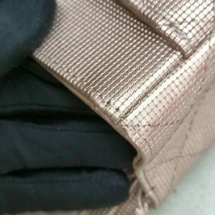 Chanel Classic Flap Medium 2016 Pink Metallic Pixel Effect Calfskin Leather