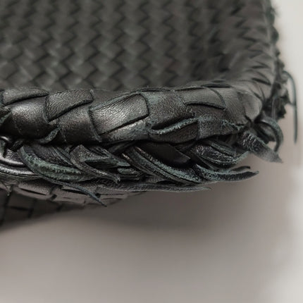 Bottega Veneta Veneta Hobo Maxi Black Tiny Fringes Leather 51cm