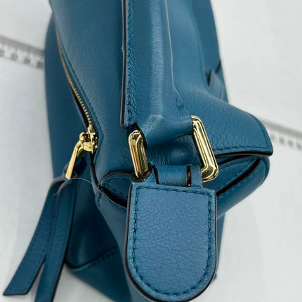 Loewe x Spirited Away Studio Ghibli Collection Puzzle Small Blue Crossbody Bag