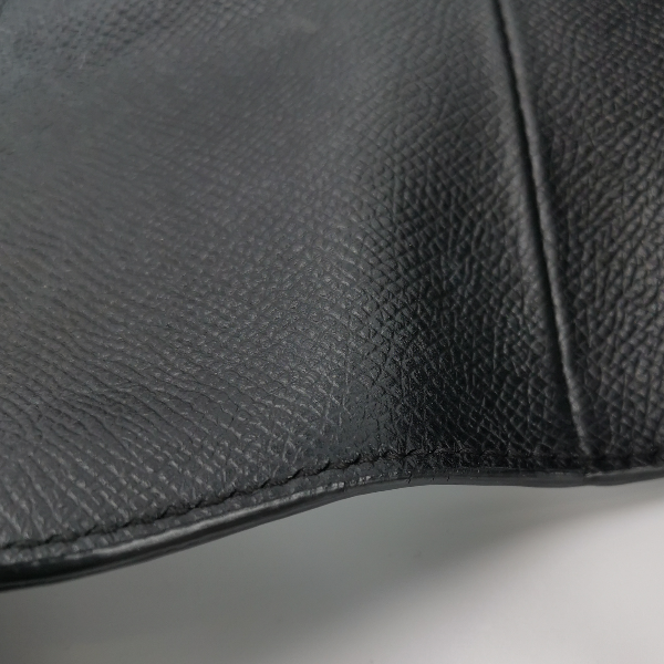 Sold Dior Saddle Black Medium Grained Leather Handbag