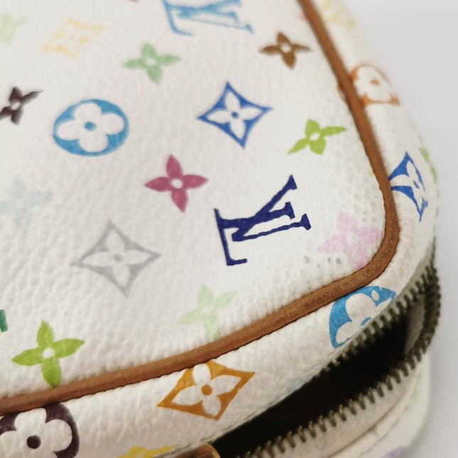 Louis Vuitton x Takashi Murakami Coin Purse White Multicolor