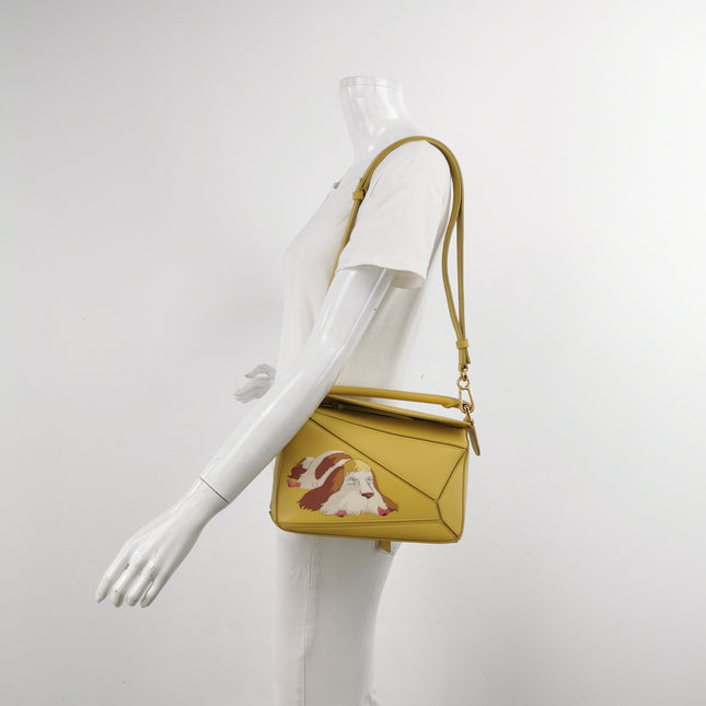 Loewe x Howl's Moving Castle Studio Ghibli Puzzle Small Yellow Dog