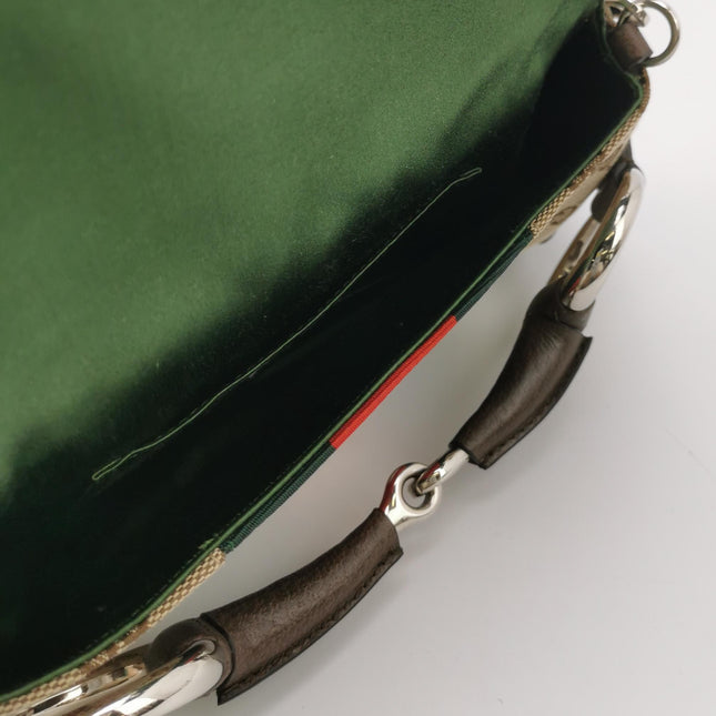 Gucci Horsebit 1955 Re-issue Chain Shoulder Bag Small Monogram
