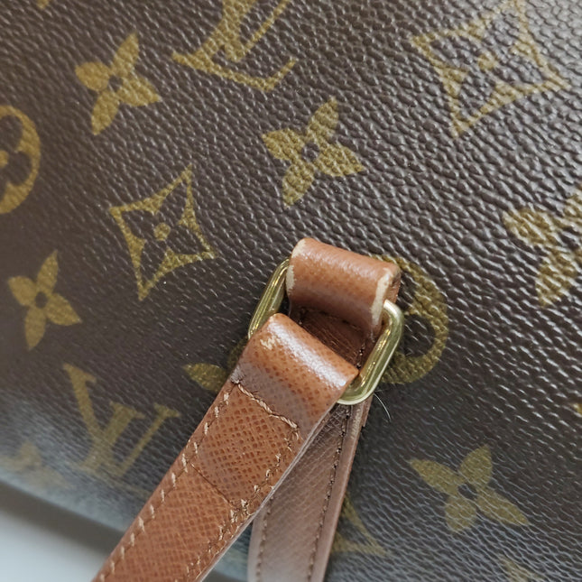 Louis Vuitton Monogram Papillon 31 Large and Mini Handbag Canvas