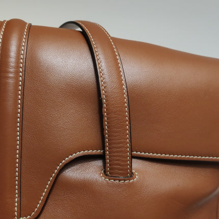 Celine Soft 16 Bag Caramel Natural Tan Smooth Calfskin Leather