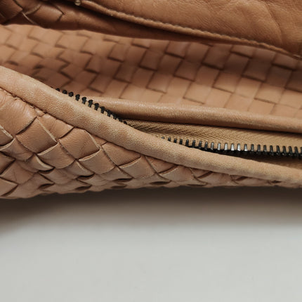Bottega Veneta Veneta Hobo Beige Almond Brown 47cm