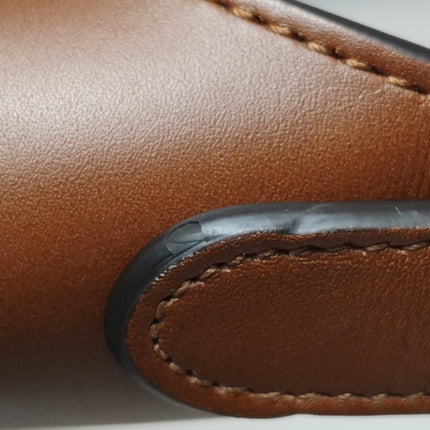 Gucci Jackie 1961 Medium Brown Leather Raffia Shoulder Bag