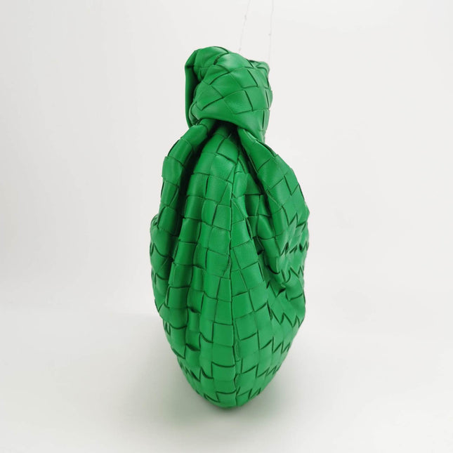 Bottega Veneta Teen Jodie Leather Green Medium