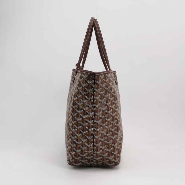 Goyard Saint Louis PM Medium Burgundy Goyardine Tote 2020