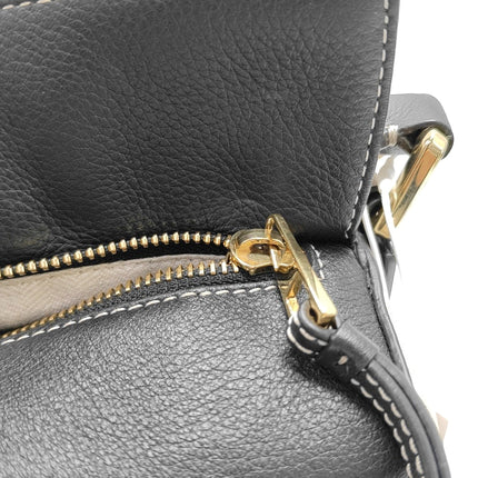 Loewe Puzzle Small Tricolor Caramel Sand Black Crossbody Bag