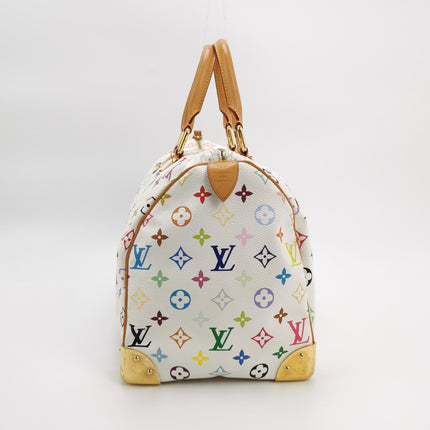 Louis Vuitton x Takashi Murakami Speedy 40 White Multicolor