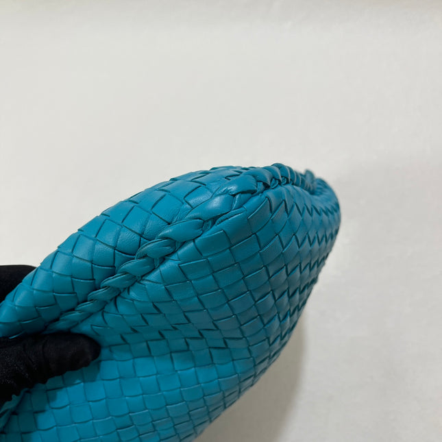 Sold Bottega Veneta Veneta Hobo Large Sky Blue Intrecciato Leather Bag 47cm