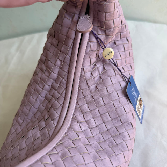 Bottega Veneta Hobo Bag Lambskin leather Lilac Purple Large 47cm