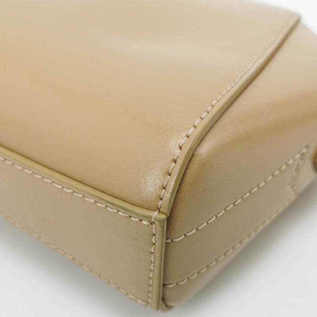 Sold Givenchy Antigona Nano Beige Calf Leather Crossbody Bag