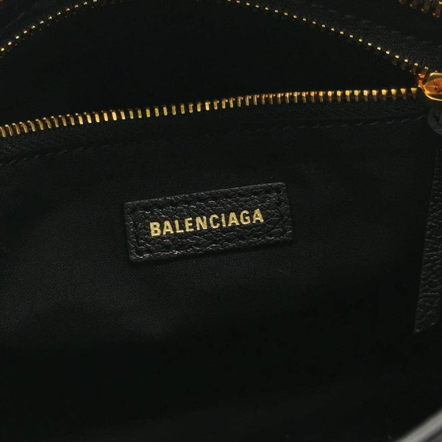 Sold Balenciaga City Bag Black with Gold hardware Mini Crossbody Bag