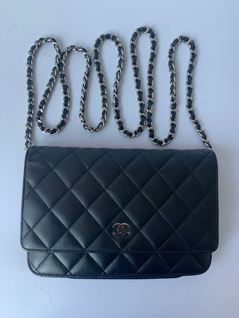 Sold Chanel Wallet On Chains WOC Timeless/ Classic Black