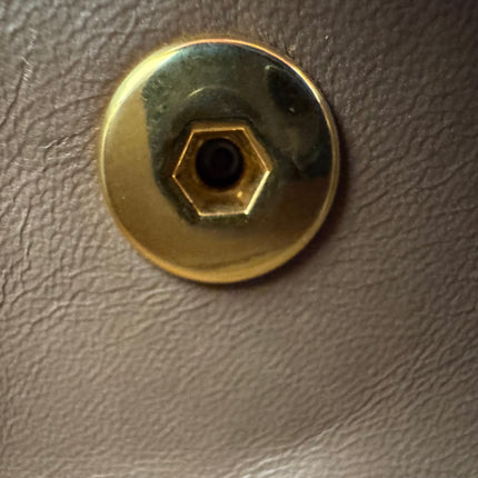 Chanel Classic Flap Mini Vintage Beige Lambskin Leather Adjustable Gold-tone Chain