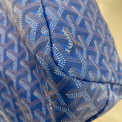 Sold Goyard Saint Louis PM Tote Medium Blue