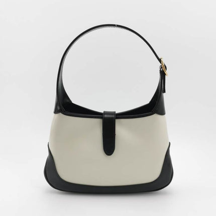 Sold Gucci Jackie 1961 Black & White Leather Bag Small
