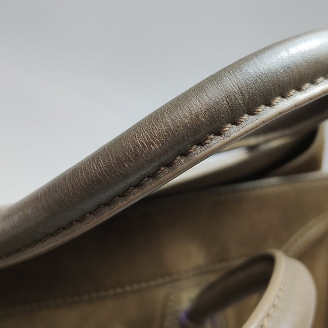 Celine Phantom Mini Dark Brown Suede Leather 30cm