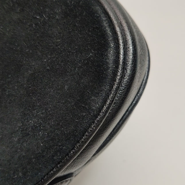 Louis Vuitton Avant-Garde Pochette Clutch Suede Leather Crystal Logo, 2011