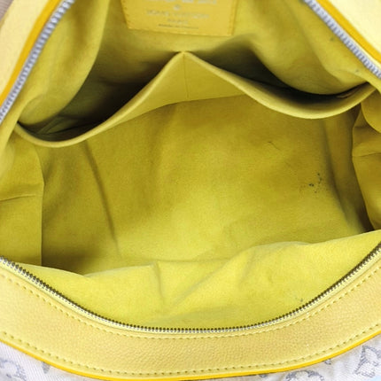 Louis Vuitton Neo Papillon Revelation GM Beige and Canvas Yellow Leather with Strap