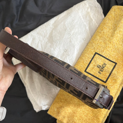 Fendi Baguette Classic Zucca Print Fendi Monogram