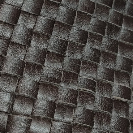 Bottega Veneta Cabat Tote Intreccio Leather Dark Chocolate Brown 45cm