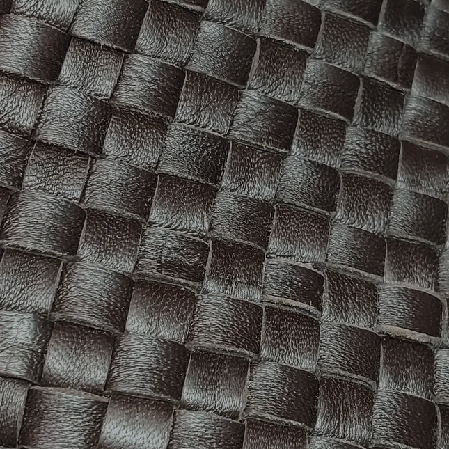 Bottega Veneta Cabat Tote Intreccio Leather Dark Chocolate Brown 45cm