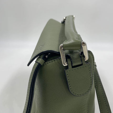 Loewe Puzzle Small Green Calfskin leather Crossbody bag