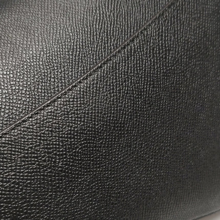 Dior Saddle 2022 Medium Grained Calfskin Leather Bag Black