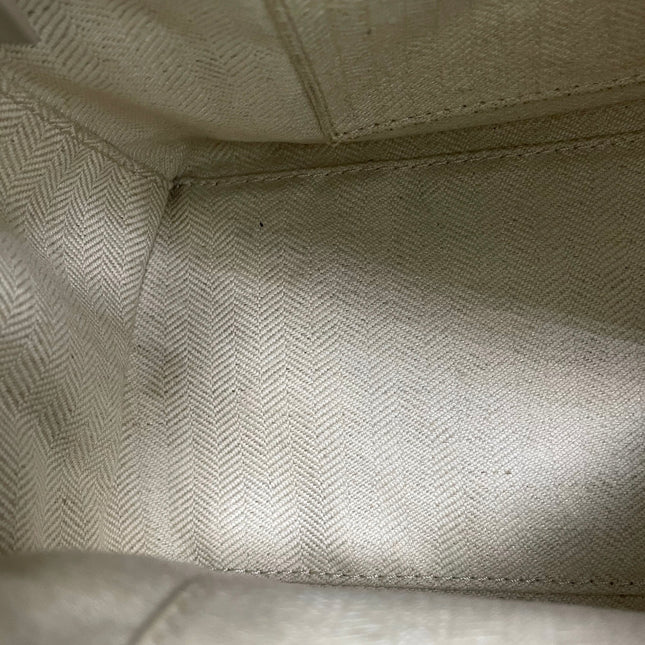 Loewe Puzzle Small Black Smooth Leather White Logo With Metal Feet