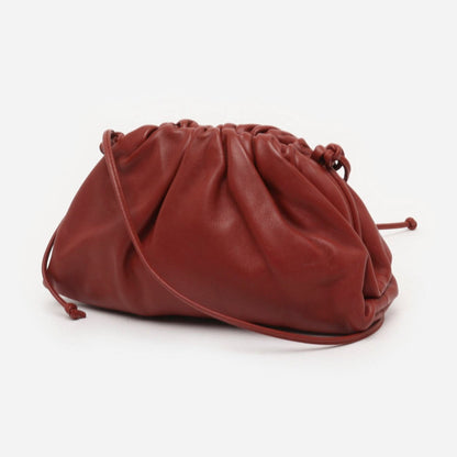 Bottega Veneta Pouch Mini Red Leather