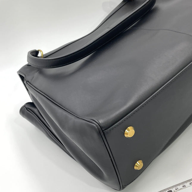 Balenciaga Rodeo Large Black Calfskin Leather Two Way Bag