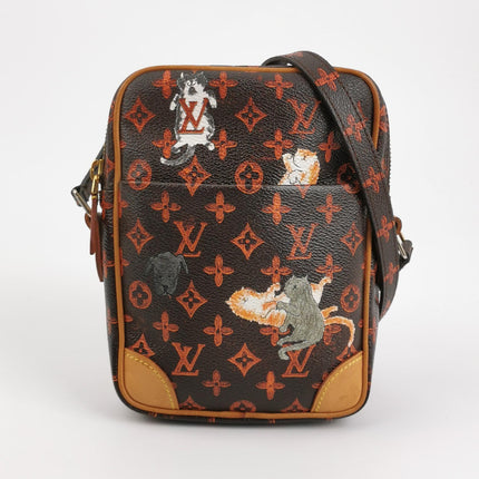 Louis Vuitton x Grace Coddington Catogram Brown Camera Bags
