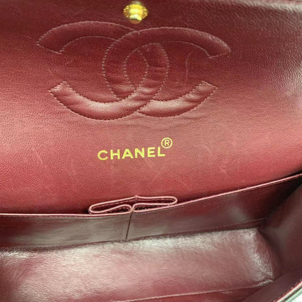 Chanel Classic Flap Vintage Black Lambskin Leather with 24k Gold Hardware