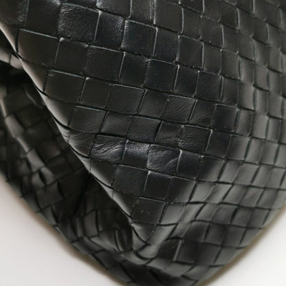 Bottega Veneta Roma Handbag Bag Intrecciato Nappa Leather Black Large 35cm