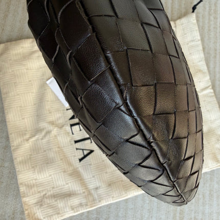 Bottega Veneta Jodie Mini Dark Chocolate Brown Leather